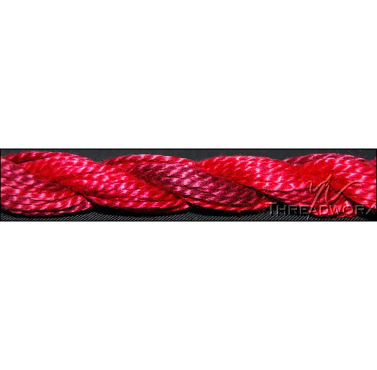Threadworx Overdyed Pearl Cotton #3 - 01089 Bleeding Hearts