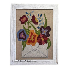 Three Sheep Studio Special Delivery Cross Stitch Pattern