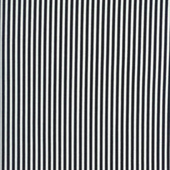 Finishing: Timeless Treasures Black and White Thin Stripe Cotton Fabric