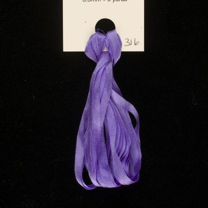 Treenway Silks Ribbon 3.5mm - 316 My Mom's Iris