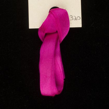 Treenway Silks Ribbon 7mm - 320 Hot Flash