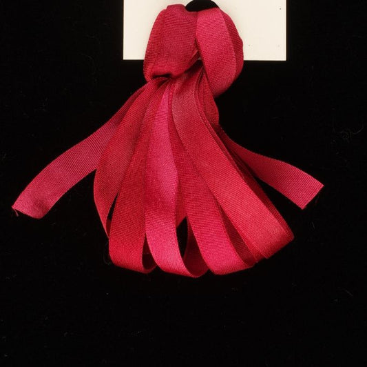 Treenway Silks Ribbon 7mm 65 Roses - Crimson Glory