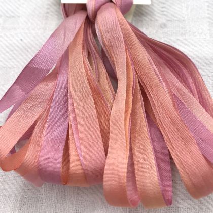 Treenway Silks Ribbon 7mm 65 Roses - New Beginnings