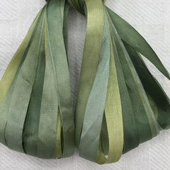 Treenway Silks Ribbon 7mm 65 Roses - Rosemary