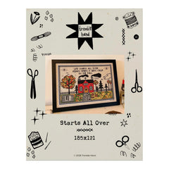Tremble Hand Starts All Over Again Cross Stitch Pattern