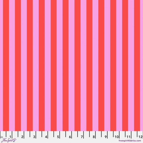 Finishing: Tula Pink Tent Stripe - Poppy