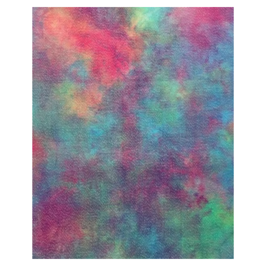 Fiberlicious 32 ct Hand Dyed Linen Cross Stitch Fabric - Starburst