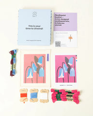 Unwind Studios Silky Leather Needlepoint Kit