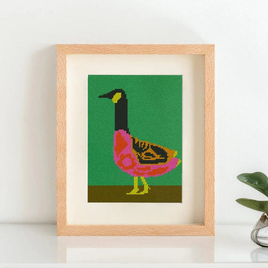 Unwind Studio Folk Goose Needlepoint Kit