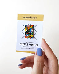 Unwind Studio Jungley Flowers Needle Minder