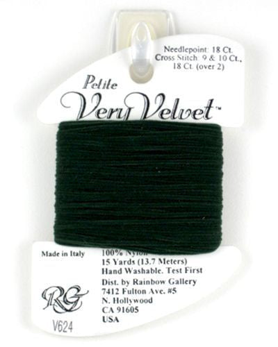 Rainbow Gallery Petite Very Velvet - 624 Midnight Green