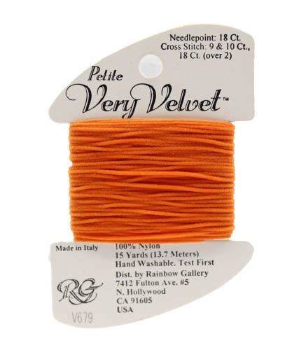 Rainbow Gallery Petite Very Velvet - 679 Brite Orange