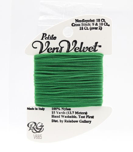 Rainbow Gallery Petite Very Velvet - 685 Turf Green