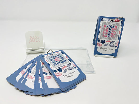 Victoria Whitson Needlepoint Stitch Cards Deck #2