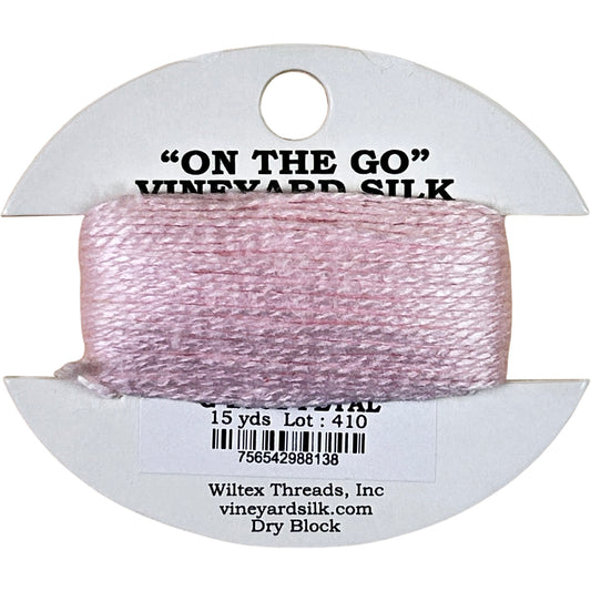 Vineyard Silk Classic On the Go 15 yd Card - 2001 Petal