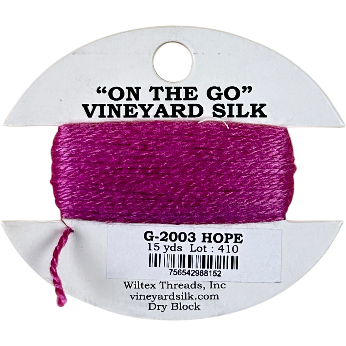 Vineyard Silk Classic On the Go 15 yd Card - 2003 Hope
