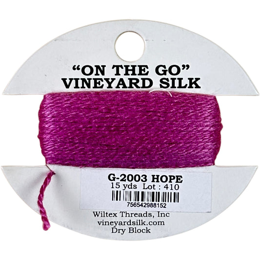 Vineyard Silk Classic On the Go 15 yd Card - 2003 Hope