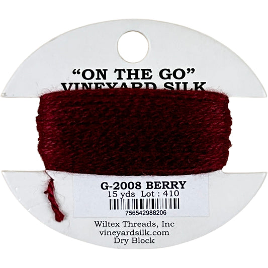 Vineyard Silk Classic On the Go 15 yd Card - 2008 Berry