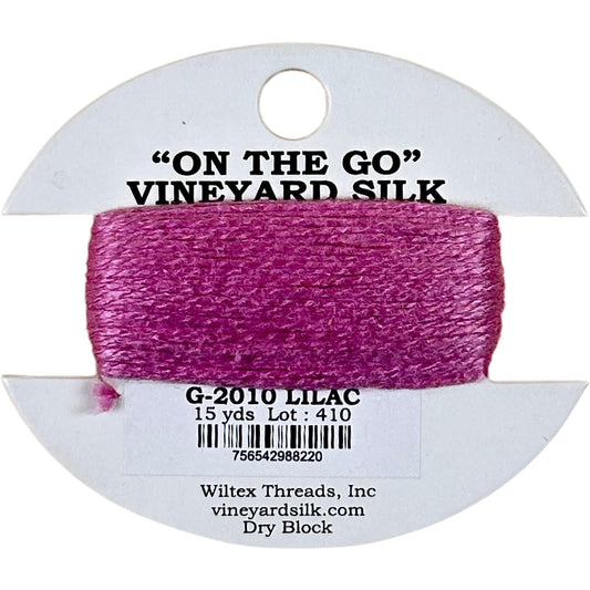 Vineyard Silk Classic On the Go 15 yd Card - 2010 Lilac