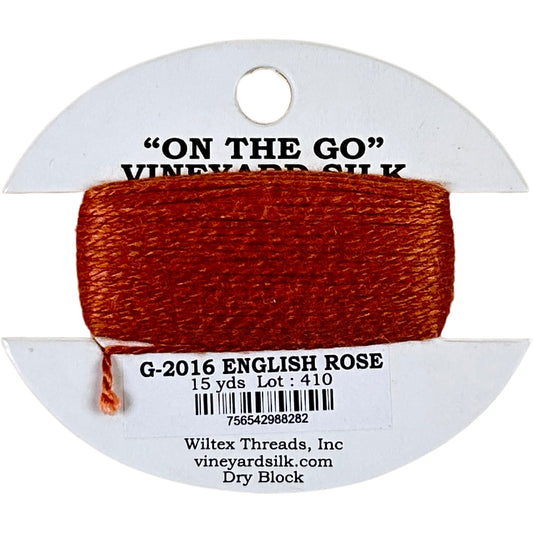 Vineyard Silk Classic On the Go 15 yd Card - 2016 English Rose