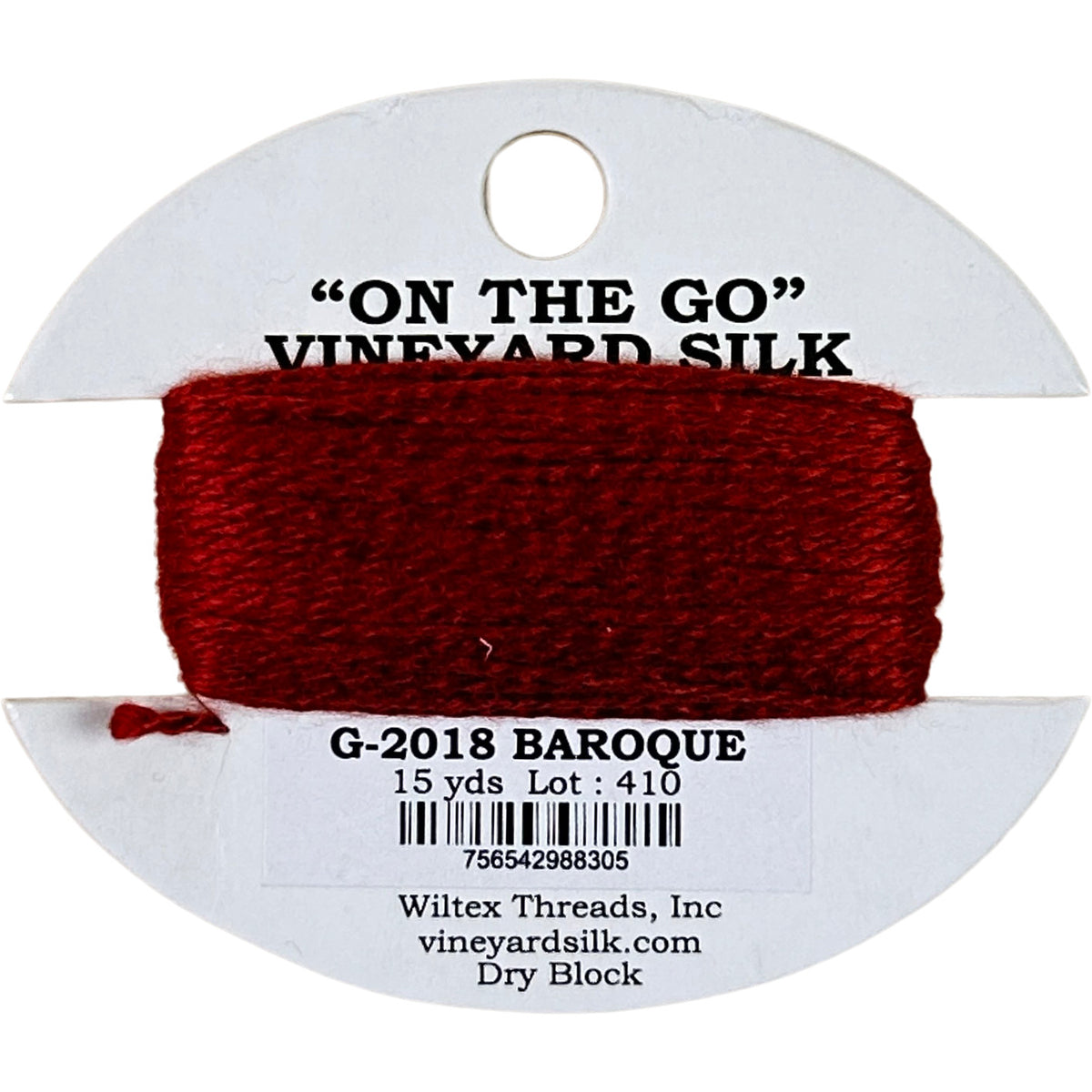 Vineyard Silk Classic On the Go 15 yd Card - 2018 Baroque