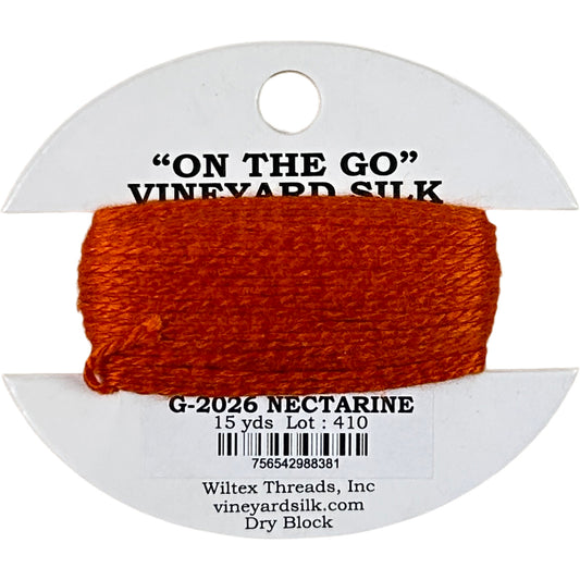 Vineyard Silk Classic On the Go 15 yd Card - 2026 Nectarine