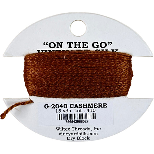 Vineyard Silk Classic On the Go 15 yd Card - 2040 Cashmere