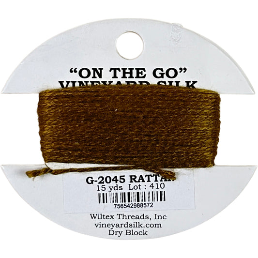 Vineyard Silk Classic On the Go 15 yd Card - 2045 Rattan