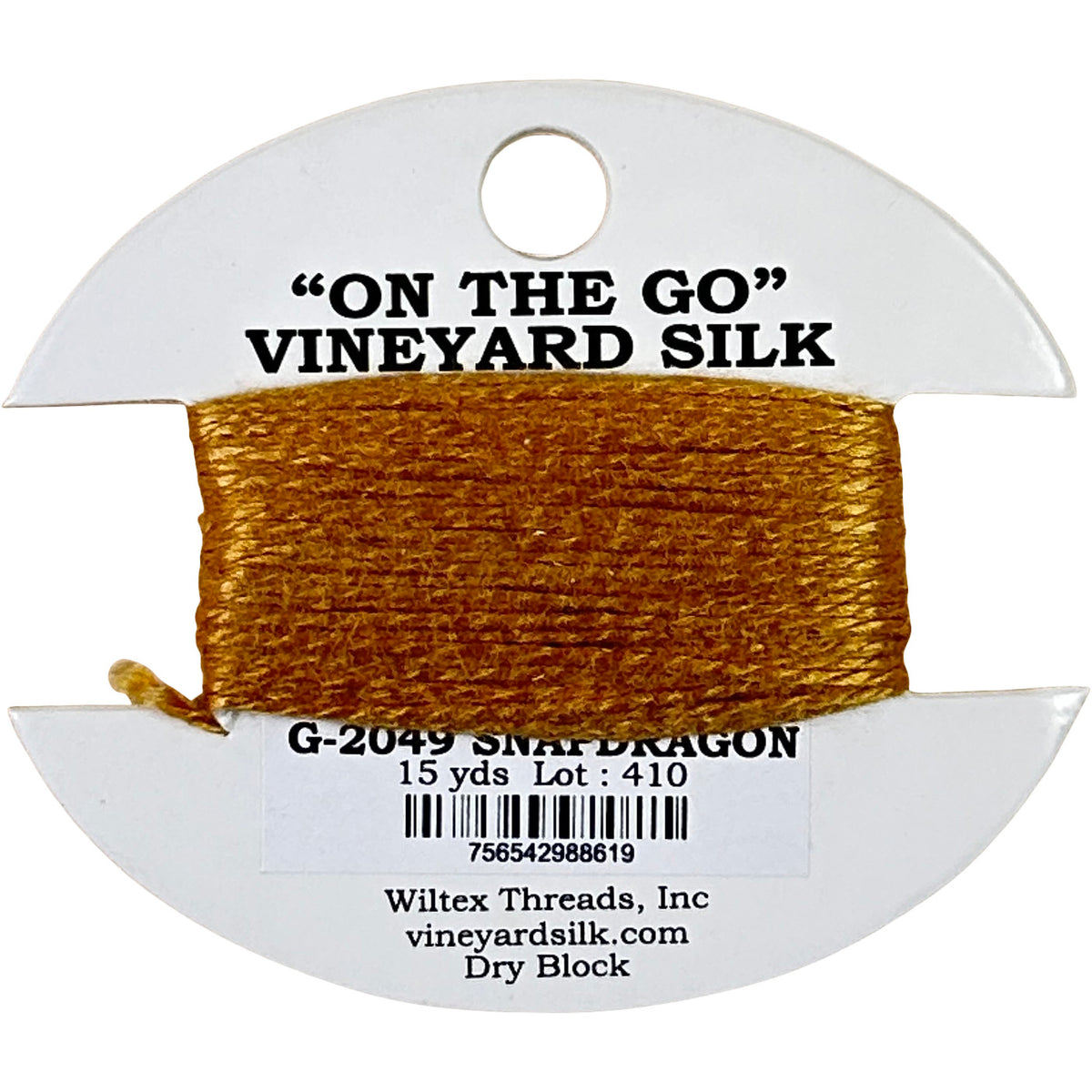 Vineyard Silk Classic On the Go 15 yd Card - 2049 Snapdragon