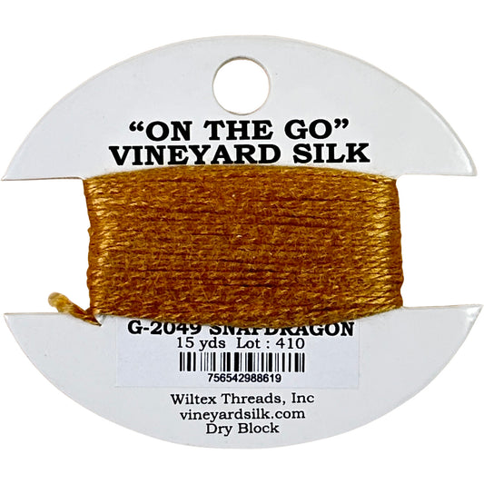 Vineyard Silk Classic On the Go 15 yd Card - 2049 Snapdragon