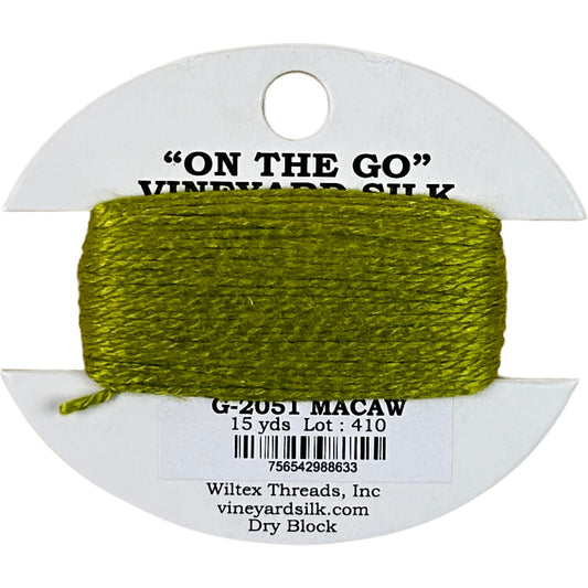 Vineyard Silk Classic On the Go 15 yd Card - 2051 Macaw