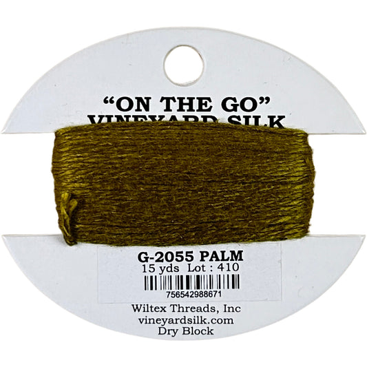 Vineyard Silk Classic On the Go 15 yd Card - 2055 Palm