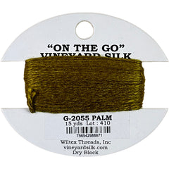 Vineyard Silk Classic On the Go 15 yd Card - 2055 Palm