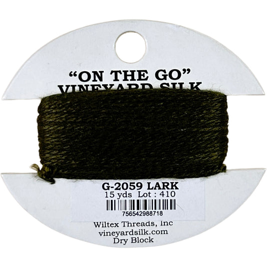 Vineyard Silk Classic On the Go 15 yd Card - 2059 Lark