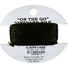 Vineyard Silk Classic On the Go 15 yd Card - 2059 Lark