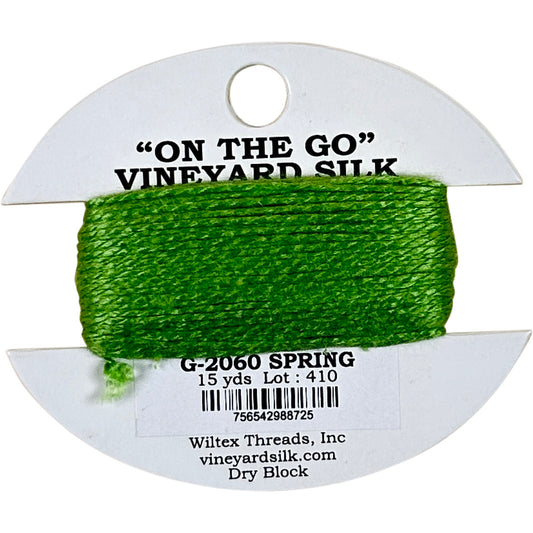 Vineyard Silk Classic On the Go 15 yd Card - 2060 Spring