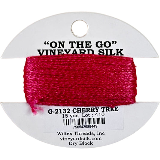 Vineyard Silk Classic On the Go 15 yd Card - 2132 Cherry Tree