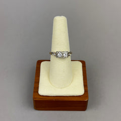 Vintage 14k Gold Diamond Duette Ring