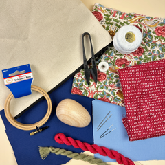 Introduction to Visible Mending Class with Marisa Simon aka Stitching Pink