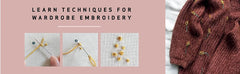 Wardrobe Embroidery: Knit & Embroidery Projects for Upcycling Clothes