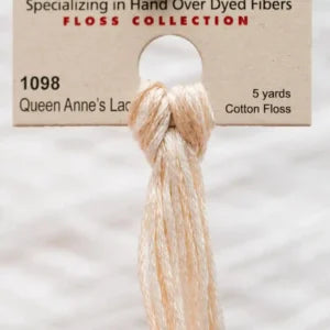 Weeks Dye Works Overdyed Floss - 1098 Queen Anne's Lace