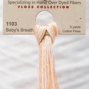 Weeks Dye Works Overdyed Floss - 1103 Baby's Breath