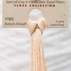 Weeks Dye Works Overdyed Floss - 1103 Baby's Breath