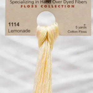 Weeks Dye Works Overdyed Floss - 1114 Lemonade