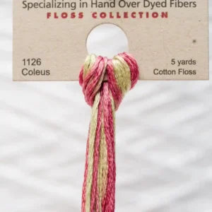 Weeks Dye Works Overdyed Floss - 1126 Coleus
