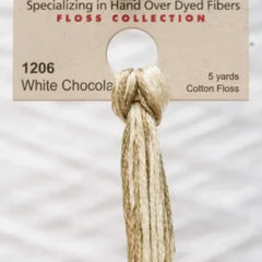 Weeks Dye Works Overdyed Floss - 1206 White Chocolate