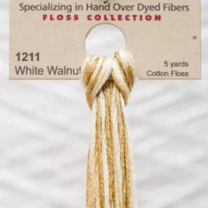 Weeks Dye Works Overdyed Floss - 1211 White Walnut