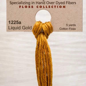 Weeks Dye Works Overdyed Floss - 1225a Liquid Gold