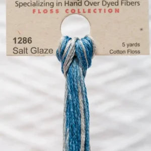 Weeks Dye Works Overdyed Floss - 1286 Salt Glaze