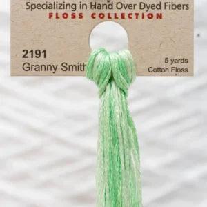 Weeks Dye Works Overdyed Floss - 2191 Granny Smith